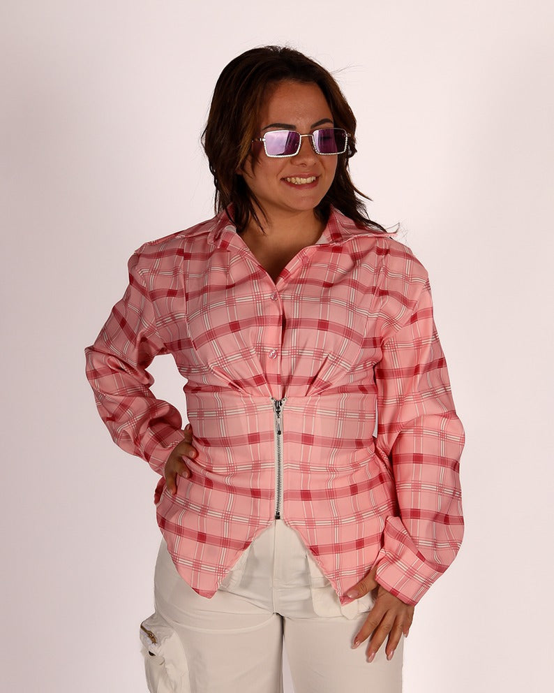 Camicia con zip