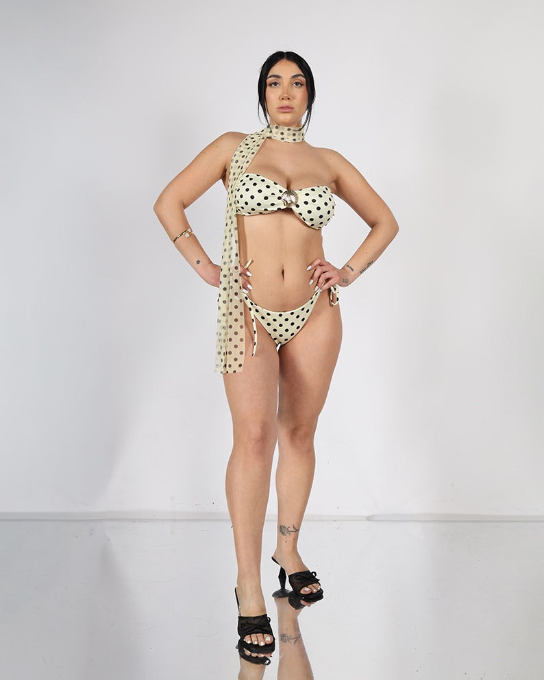 Costume 3pz Pois