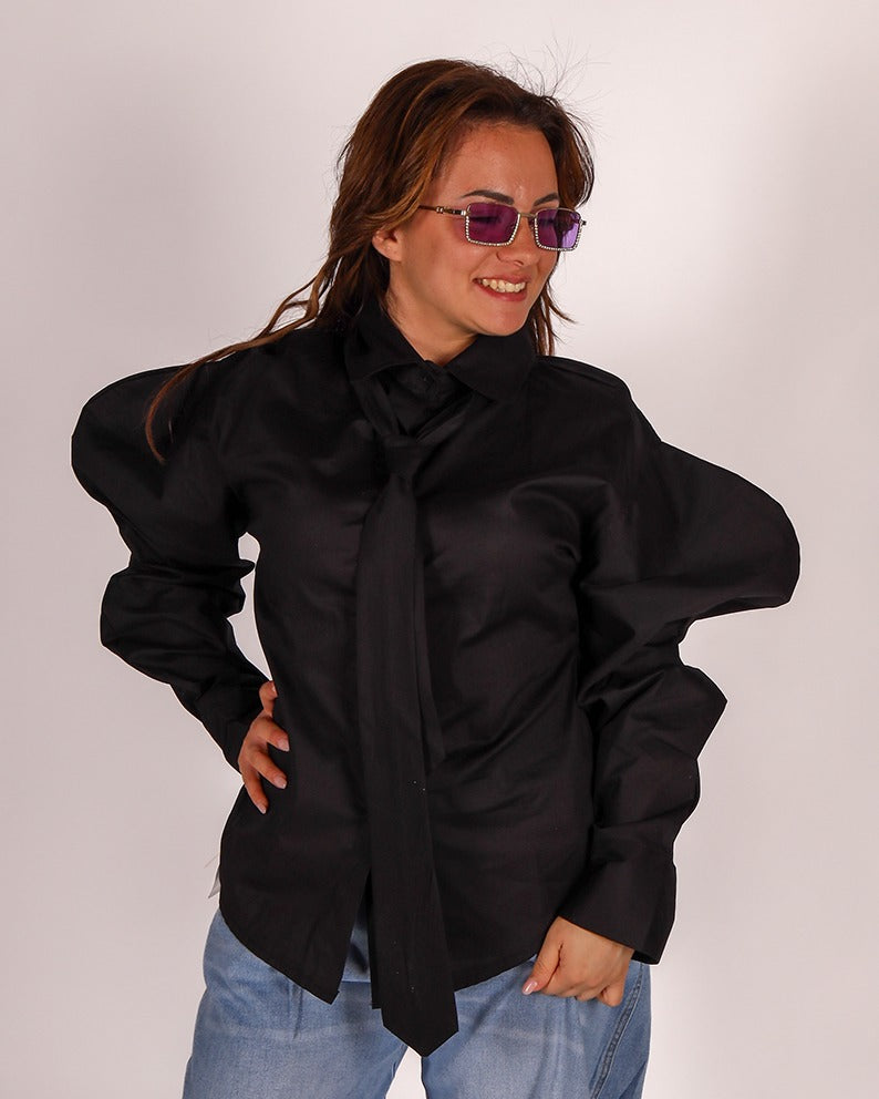 Camicia Sbuffo Cravatta