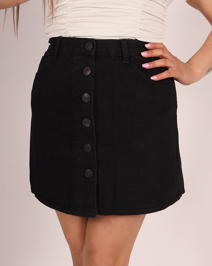 Gonna Jeans Black