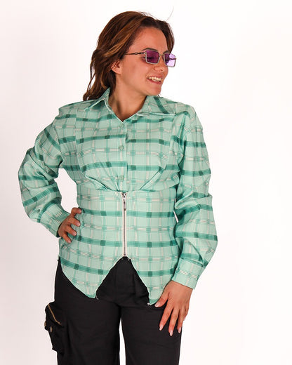 Camicia con zip